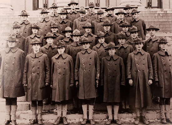 Picture of the Student Army Training CORPS (SATC)