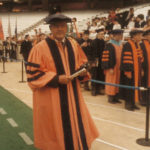Elton Fairbank at Syracuse University Graduation.