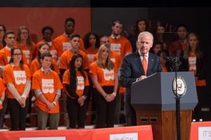  Vice president Joe Biden speaking