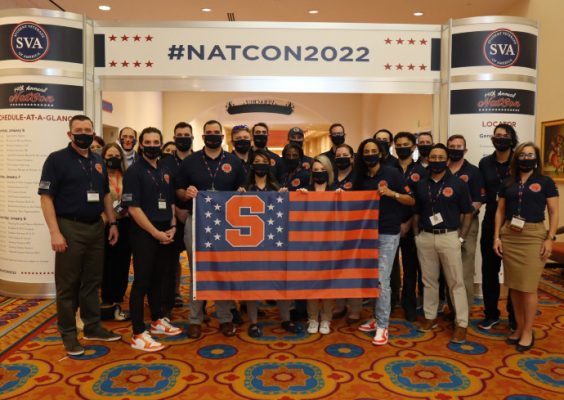 SU student veterans at natcon 2022
