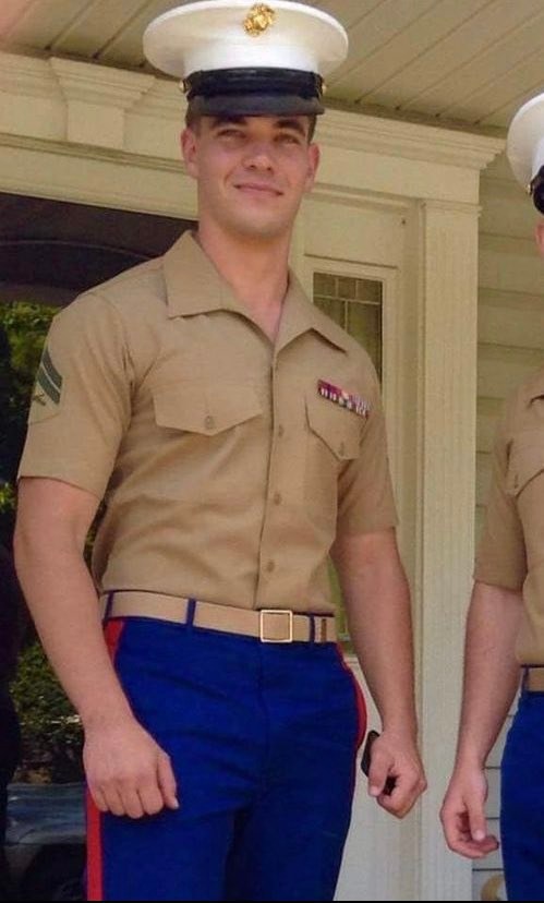 Adrian Bryne in uniform