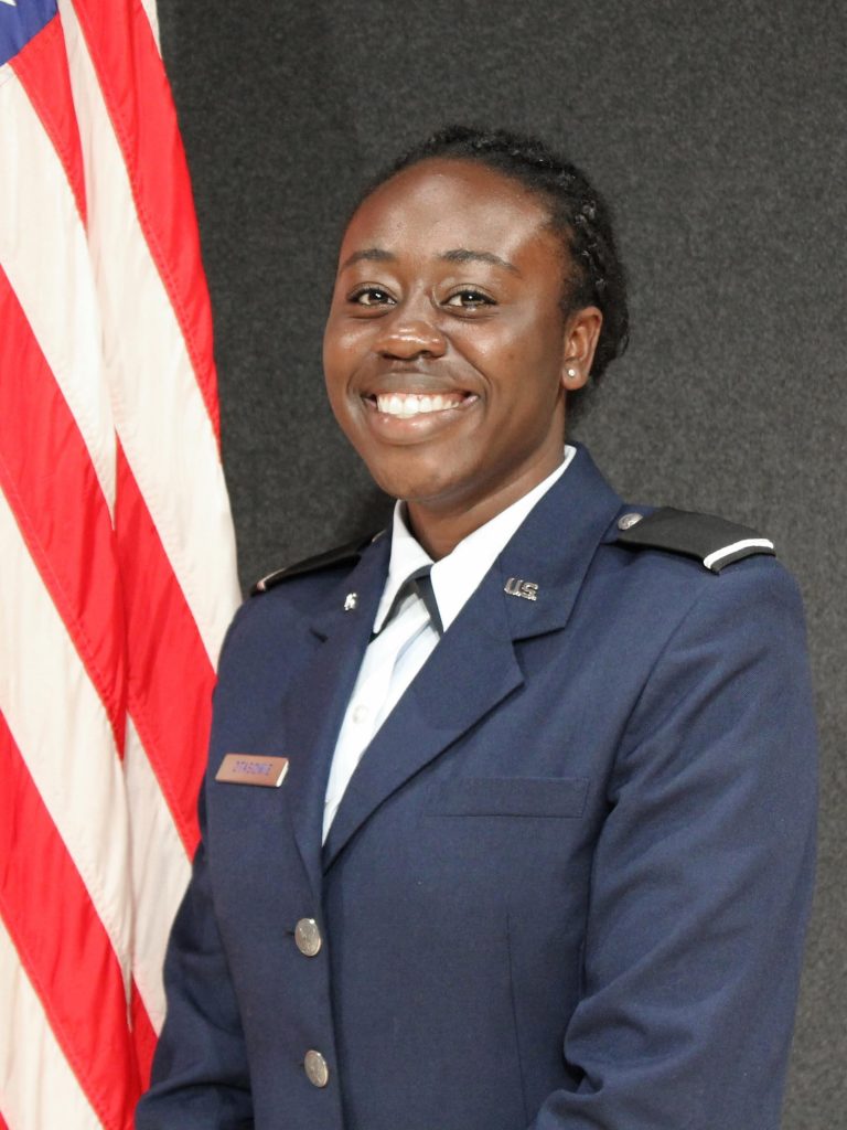 Air Force Captain Sharon Otasowie