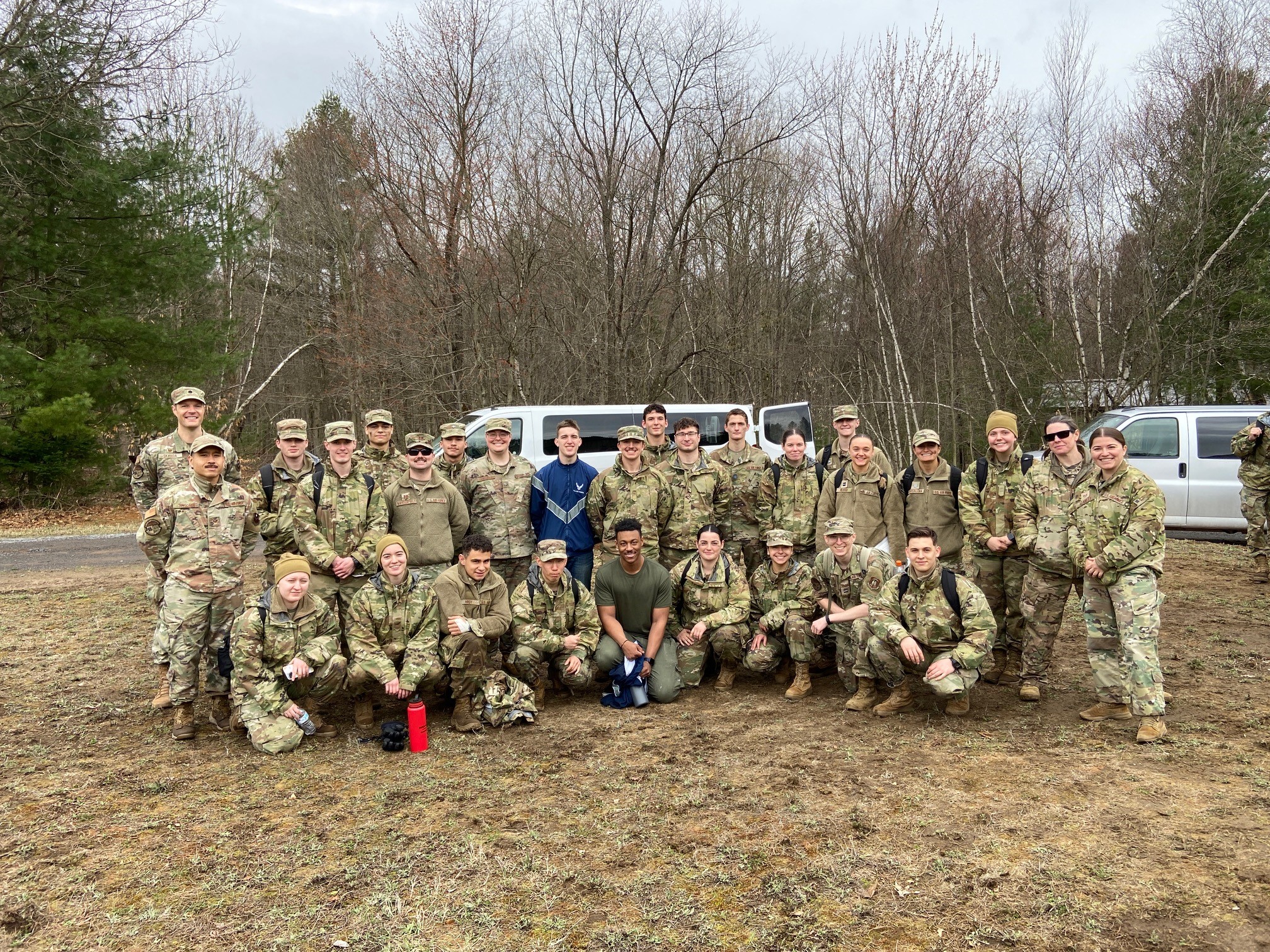 2024 spring field training exercise afrotc group photo